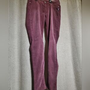 Silver Corduroy Suki Jegging Mauve Pants western glove works